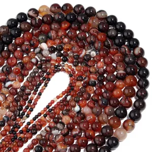 Natürliche Achat Perlen Bernstein Edelstein Perlen für DIY handgemachte Schmuck Zubehör