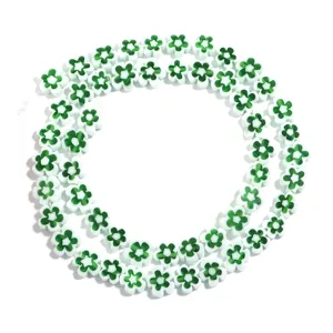 Colorful millefiori glass flower beads for DIY jewelry making bracelets necklaces