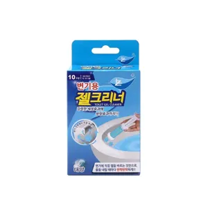 Scatola di gel detergente per WC con 10 settimane di scorta, fragranza fresca e azione deodorante.
