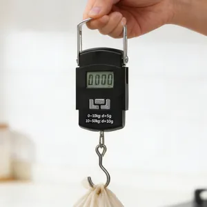 Pèse-Bagages Électronique Portable Numérique Suspendu Outil de Pesage de Voyage de Cuisine