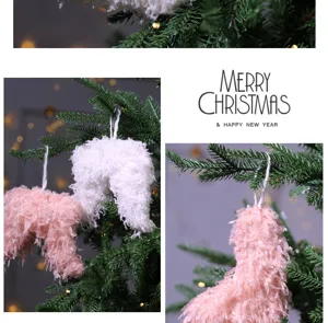 Pendente soffice per albero di natale decorazione festiva da appendere per la festa in casa