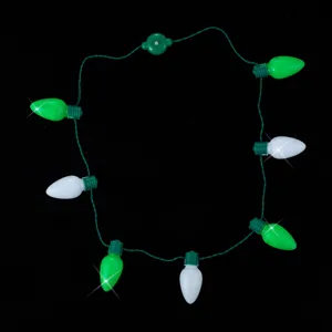 LED Leuchtkette leuchtende Glühbirne Halskette Party Urlaub dekorative Schmuck Zubehör Kette