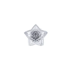 Transparenter Stern Leuchtender Ring Kinder Spielzeug Party Accessoire Detailansicht 1stk