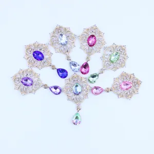 Legering strass hanger charms DIY kleding jurk geschenkdoos accessoires decoratie