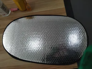 Summer motorcycle seat cushion bubble anti-scald mat reflective insulation pad sunshade
