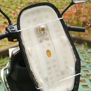 Summer motorcycle seat cushion breathable mesh sunshade waterproof protector main view