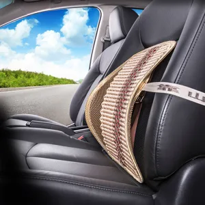 Coussin de soutien lombaire en filet pour voiture ergonomique respirant pour bureau