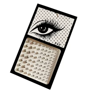 DIY gezicht strass stickers, kristallen oogmake-up edelstenen, zelfklevende feest sieraden.