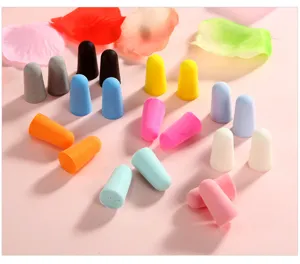 Bunte schalldichte Memory-Foam-Ohrstöpsel zum Schlafen und Lärmschutz Produktdetails.