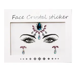 Akryl Gesichts Kristall Aufkleber Strass Schmuck Steine fur Festival Party Make-up Schmuck