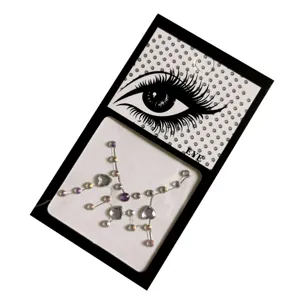 DIY Gezichts Strass Stickers Voorhoofd Oogmake up Kristal Edelstenen Lichaamsjuwelen