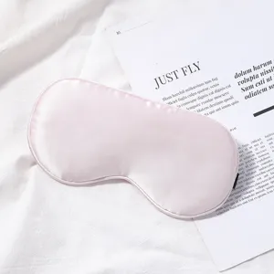 Zuiver Moerbeizijde Slaapmasker Zacht Ademend Verduisterend Oogmasker Reizen Comfortabele Zijden Ooglap Voor Vrouwen Mannen
