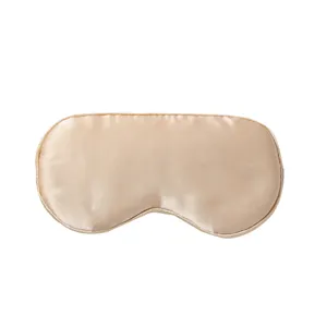 Moerbei zijde slaapmasker zacht en ademend oogmasker voor reizen en goede nachtrust.