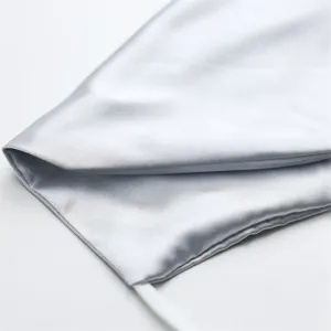 Masque facial en similicuir de soie unicolore, masque anti-poussière double couche.