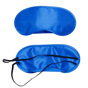 Soft Polyester Sleep Eye Mask Breathable Shading Blindfold Travel Night Sleep Eye Patch Lightweight Comfortable Eye Cover