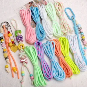 Bunte 4mm 7-Kern Nylon Fallschirmschnur DIY handgemachte Armbänder Schlüsselanhänger Zubehör
