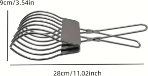 Stainless steel wire slicer detail showing durable construction and precise dimensions for food.