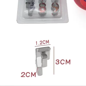 Stainless steel number letter cookie cutter baking mold fondant pastry tool detail view