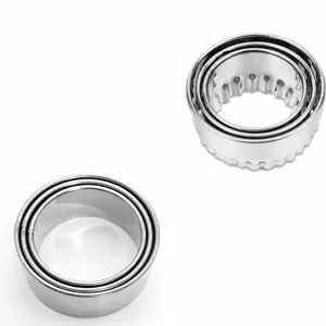 Stainless Steel Dumpling Wrapper Mold Round And Wavy Dough Press Cutter Kitchen Wonton Pastry Baking Tool