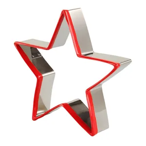 Stainless steel star cookie cutter baking mold for kitchen pastry pastry making tool