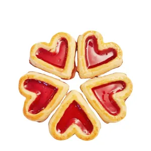 Herzform Keksform DIY Backwerkzeug Set für Valentinstag Kuchen und Gebäck Dekoration.