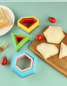 Kinder Sandwich Ausstecher und Form Set für Brot Toast Gebäck Backen Werkzeuge.