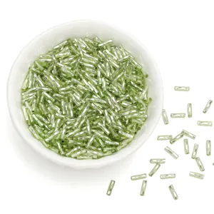 2x6mm twisted bugle beads glass seed beads for DIY handmade bracelets necklaces jewelry making