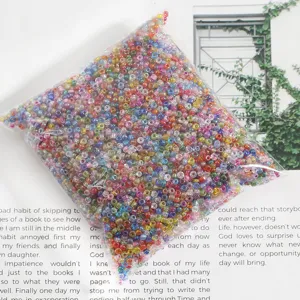 Colorful glass seed beads for DIY jewelry making bracelets necklaces handmade craft accessories