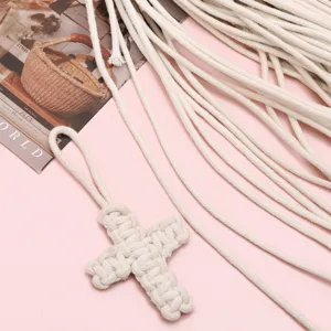 3mm core-spun cotton rope DIY handmade macrame cord decorative lanyard for jewelry making accessories