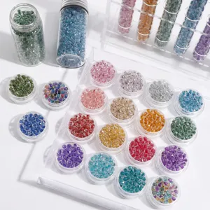 Colorful glass seed beads DIY craft loose beads assortment for jewelry making necklaces bracelets