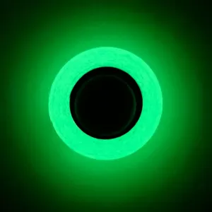 Cinta fotoluminiscente fluorescente tira de advertencia detalle para salida de emergencia