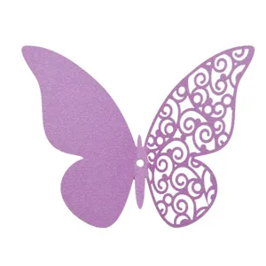 3D hollow pearl paper butterfly wall sticker for home decor wedding party DIY decoration