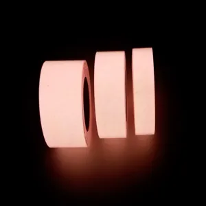 Cinta adhesiva luminosa advertencia de seguridad cinta fluorescente para salida de emergencia