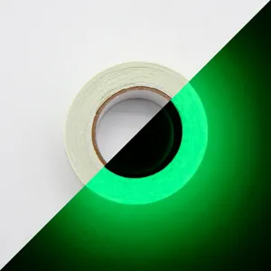 Cinta luminiscente fluorescente adhesiva de advertencia de seguridad para escalera y