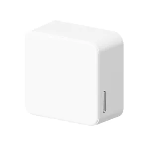 Minimalist white electronic device charger adapter compact design clean modern accessory