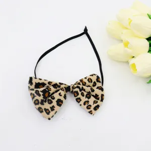 Bandeau nœud imprimé léopard accessoire cheveux costume de fête pour Halloween cosplay