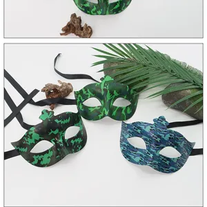 Halloween Halbgesicht Tarnung Maskerade Maske Party Requisiten stilvolle Festival Augenmaske