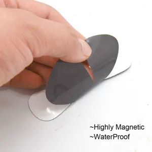 Flexible magnetic sticker with high magnetic force and waterproof design for creative crafts.