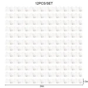Bordo magnetico per lavagna 12 pezzi set 24x1.5 pollici decorazione per aula scolastica