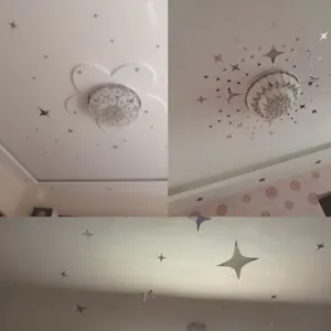 Starry sky acrylic mirror wall stickers DIY decorative stickers for ceiling and room decor