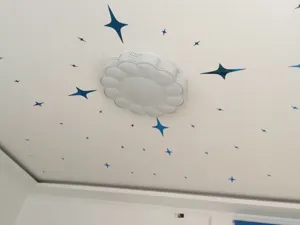Star acrylic mirror wall sticker for kids room DIY ceiling home decor, self adhesive.