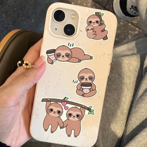 Coque de Téléphone Paresseux Cartoon Mignon Kawaii Etui de Protection pour Smartphone