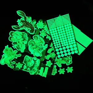 Stickers muraux zodiaque phosphorescents autocollants constellation fluorescents chambre d'enfants