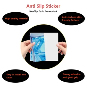 Anti slip bathtub stickers with frosted texture, skin friendly and strong adhesive surface.