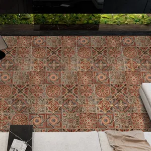 Adesivo per piastrelle vintage a motivi, adesivi decorativi retro per pareti e pavimenti