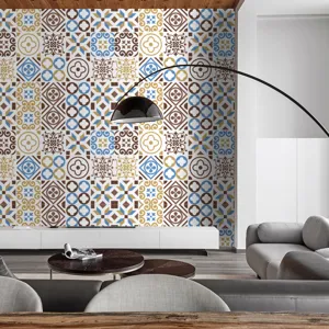 Vintage tile sticker self adhesive DIY wall sticker for home decoration detail view