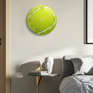 Orologio da parete tennis acrilico silenzioso camera moderna orologio decorativo silenzioso