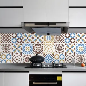 Decorative tile stickers self-adhesive vintage mosaic wall decals kitchen decor!