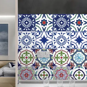 Adesivo per piastrelle retro impermeabile adesivo da parete fai da te decoro 01