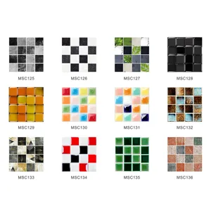 Adhesif mural carrelage mosaique 3D stickers imperméable decoration murale DIY style